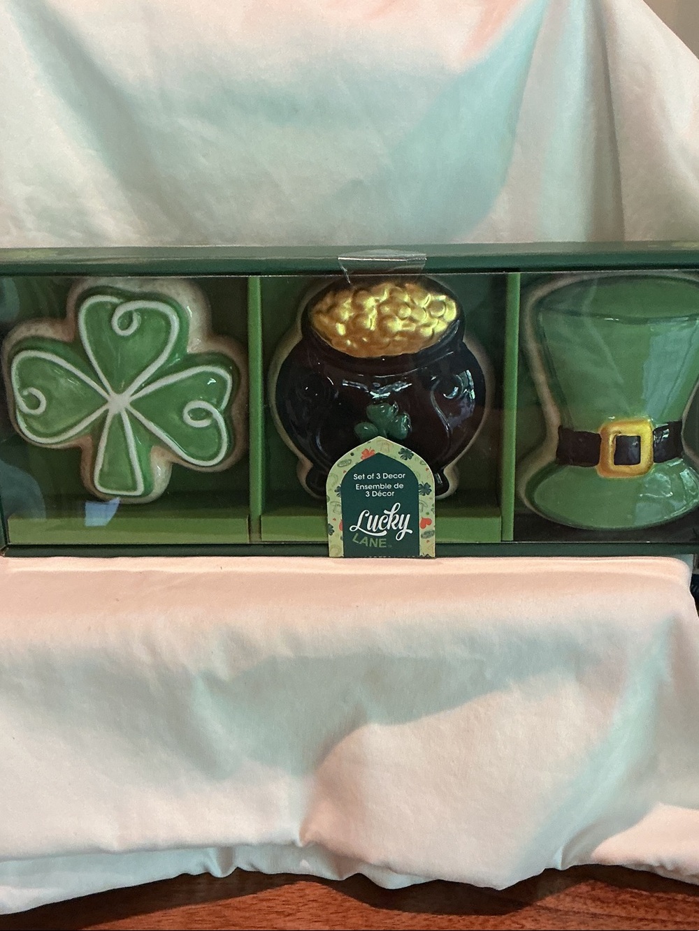 Lucky Lane St Patrick’s Day Faux Cookie Decor